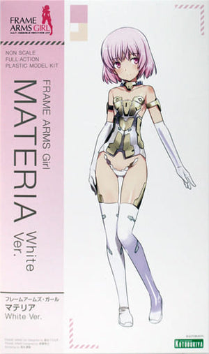 Materia White Ver. Frame Arms Girl Plastic Model [USED]