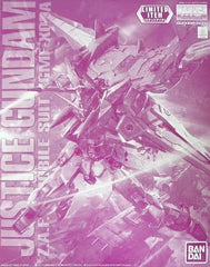 Justice Gundam ZGMF-X09A Clear Color Mobile Suit Gundam SEED MG 1/100 Event Limited Plastic Model [USED]