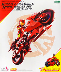 Rapid Raider Set Hresvelgr Ver. Frame Arms Girl Plastic Model [USED]