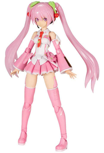 Sakura Miku Frame Music Girl VOCALOID Frame Arms Girl Plastic Model [USED]