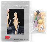 Smart Body Asra Archer Striped Swimsuit Set Megami Device Modification Kit Series No.14 Color Resin Cast Kit Plastic Model [USED]