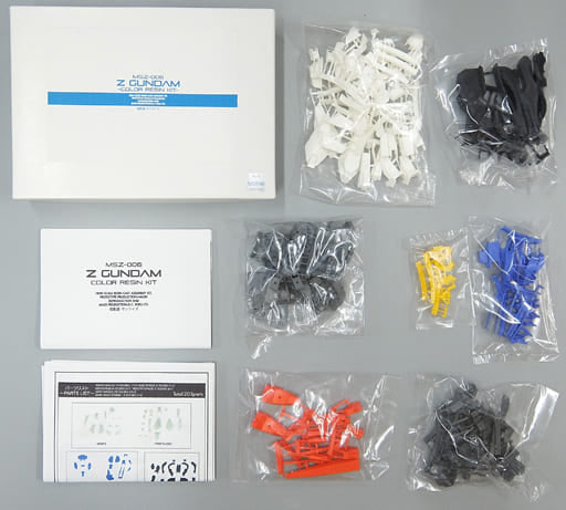 Z Gundam MSZ-006 Mobile Suit Zeta Gundam Color Resin Cast Kit Plastic Model [USED]