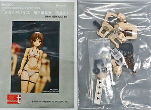 Shiina Sutegoro Alice Gear Aegis Modified Set Color Resin Cast Kit Plastic Model [USED]