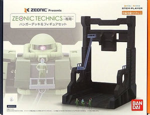 Geonic Technics's Hanger Deck & Figure Set Mobile Suit Gundam 1st Plastic Model [USED]