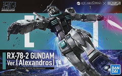 Gundam RX-78-2 Ver. Alexandros Mobile Suit Gundam: Hathaway's Flash HG 1/144 Alexandros / Senko Limited Edition Included Bonus Plastic Model [USED]