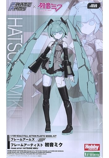 Hatsune Miku Frame Artist VOCALOID Frame Arms Girl 1/100 Plastic Model [USED]