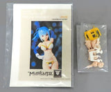 BNS Msg Body Yellow-White Lingerie Megami Device Modification Kit Series Ex-02 Color Resin Cast Kit Plastic Model [USED]