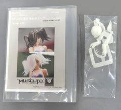 Bullet Knights Hair Parts White Megami Device Modification Kit Color Resin Cast Kit June Twitter Sales Free Distribution Items Plastic Model [USED]
