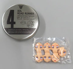 Sol Lode Runner Arrangement Face Parts Set Megami Device Detail Up Parts No.4 Plastic Model [USED]