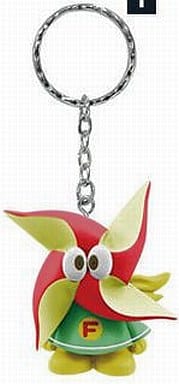 Futo-Kun Kamen Rider Series Ichiban Kuji Kamen Rider W Appearance Arc Deformed Key Chain I Deformed Key Chain Prize Key Ring [USED]