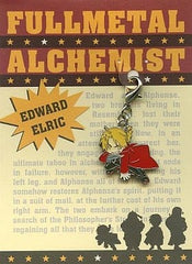 Edward Elric Fullmetal Alchemist Fastener Accessories Key Chain [USED]