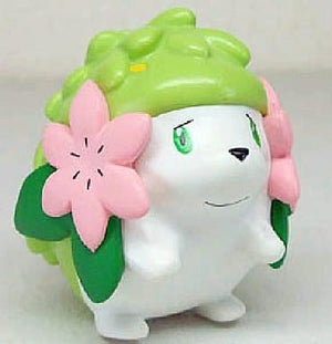 Shaymin Land Form Pokemon Wakuwaku Get Kuji 2008 Keychain Keychain Prize L Key Chain [USED]