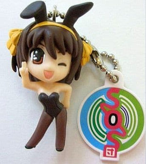 Haruhi Suzumiya B Bunny The Melancholy of Haruhi Suzumiya Harehare Swing Key Chain [USED]