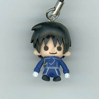 Roy Mustang Fullmetal Alchemist X Panson Works 16-cha Original Figure Strap Key Chain [USED]