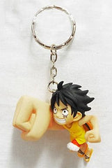 Monkey D. Luffy One Piece Deformed Figure Key Chain Devil Fruit User Impel Down Edition Key Chain [USED]