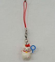 Nyanko-sensei Goldfish Scooping Natsume's Book of Friends Nyanko-sensei Strap Vol.2 Festival Key Chain [USED]