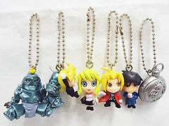 Edward Elric, etc. Fullmetal Alchemist Hagaren Swing All 6 Types Set Mascot [USED]