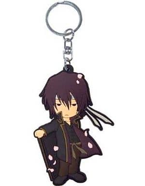 Shinsuke Takasugi Shishi Era Gintama: The Movie Rubber Mascot Key Chain [USED]