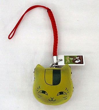 Nyanko-sensei Dorayaki Matcha Natsume's Book of Friends Nyanko-sensei Japanese Sweets Strap 3 Key Chain [USED]