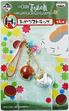 Nyanko-sensei Dorayaki Natsume's Book of Friends Ichiban Kuji Nyanko-Sensei ha Kuishinbou Snack Strap Prize H Key Chain [USED]