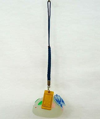 Hajime Saito Yuki Usagi no Koorigashi Kanten Zoe Hakuouki Ochagashi Strap Key Chain [USED]