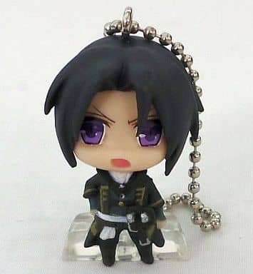 Toshizo Hijikata Hakuouki Deformed Mini Chibi Character Mascot Key Chain [USED]