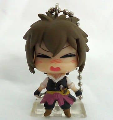 Heisuke Todo Hakuouki Deformed Mini Chibi Character Mascot Key Chain [USED]
