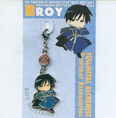 Roy Mustang Fullmetal Alchemist Fastener Accessories Key Chain [USED]