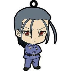 Hajime Saito Rurouni Kenshin: New Kyoto Arc Trading Rubber Strap Key Chain [USED]