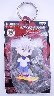 Killua Zoldyck Hunter x Hunter Deformed Figure Key Chain Departure Arc Key Chain [USED]