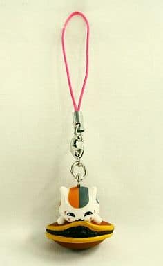 Nyanko-sensei Dorayaki Natsume's Book of Friends Nyanko-sensei Strap Vol.3 Japanese Sweets Key Chain [USED]