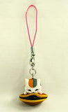 Nyanko-sensei Dorayaki Natsume's Book of Friends Nyanko-sensei Strap Vol.3 Japanese Sweets Key Chain [USED]