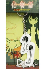 Suruga Kanbaru Bakemonogatari Rubber Keychain Key Chain [USED]