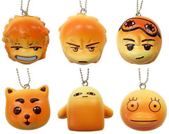 Elizabeth, etc. Gintama Yamazaki Bakery Keychain All 6 Types Set Key Chain [USED]