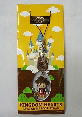 Sora Kingdom Hearts Mobile Avatar Mascot Strap Key Chain [USED]