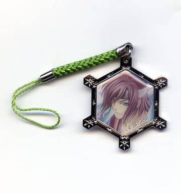 Soshi Okita Crystal of Snow Hakuouki: Demon of the Fleeting Blossom A Memory of Snow Flowers Netsuke Strap Limited Quantity Key Chain [USED]