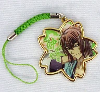 Soshi Okita Sakura Hakuouki: Demon of the Fleeting Blossom A Memory of Snow Flowers Netsuke Strap Limited Quantity Key Chain [USED]