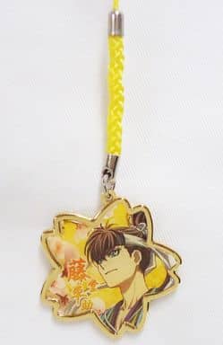 Heisuke Todo Sakura Hakuouki: Demon of the Fleeting Blossom A Memory of Snow Flowers Netsuke Strap Limited Quantity Key Chain [USED]