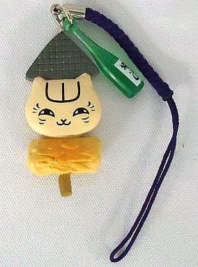 Knob of Liquor Oden Nyanko-sensei Natsume's Book of Friends Nyanko-sensei Nonbee Yokocho Strap Key Chain [USED]