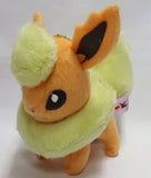 Flareon Pokemon Best Wishes I Love Eevee Plush Toy that Can Be Attached To Bag 2 Mascot [USED]