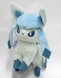 Glaceon Pokemon Best Wishes I Love Eevee Plush Toy that Can Be Attached To Bag 2 Mascot [USED]