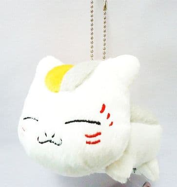 Nyanko-sensei Natsume's Book of Friends Plush Toy that Can Be Attached To Bag with the Kogitsune Mascot [USED]