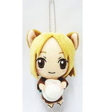 Kogitsune Natsume's Book of Friends Plush Toy that Can Be Attached To Bag with the Kogitsune Mascot [USED]