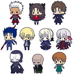 Archer, etc. Fate/stay night Chapter2 Rubber Strap Collection All 10 Types Set Key Chain [USED]