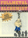 Alex Louis Armstrong Fullmetal Alchemist Fastener Accessories Key Chain [USED]