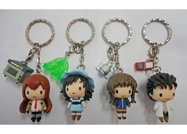 Kurisu Makise Steins;Gate Lab Mem Keychain with Gadget All 4 Types Set Key Chain [USED]