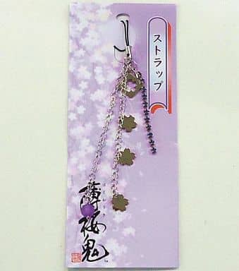 Hakuouki Strap with Cherry Blossom Mascot Key Chain [USED]