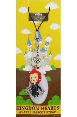 Axel Kingdom Hearts Avatar Mascot Strap Vol.2 Key Chain [USED]