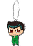 Yusuke Urameshi Yu Yu Hakusho Rubber Mascot Vol.1 Kessoku! Urameshi Team-hen Key Chain [USED]