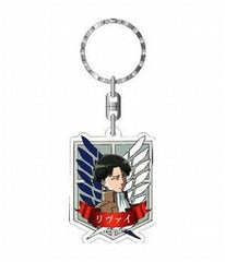 Levi Attack on Titan Acrylic Key Ring Key Chain [USED]